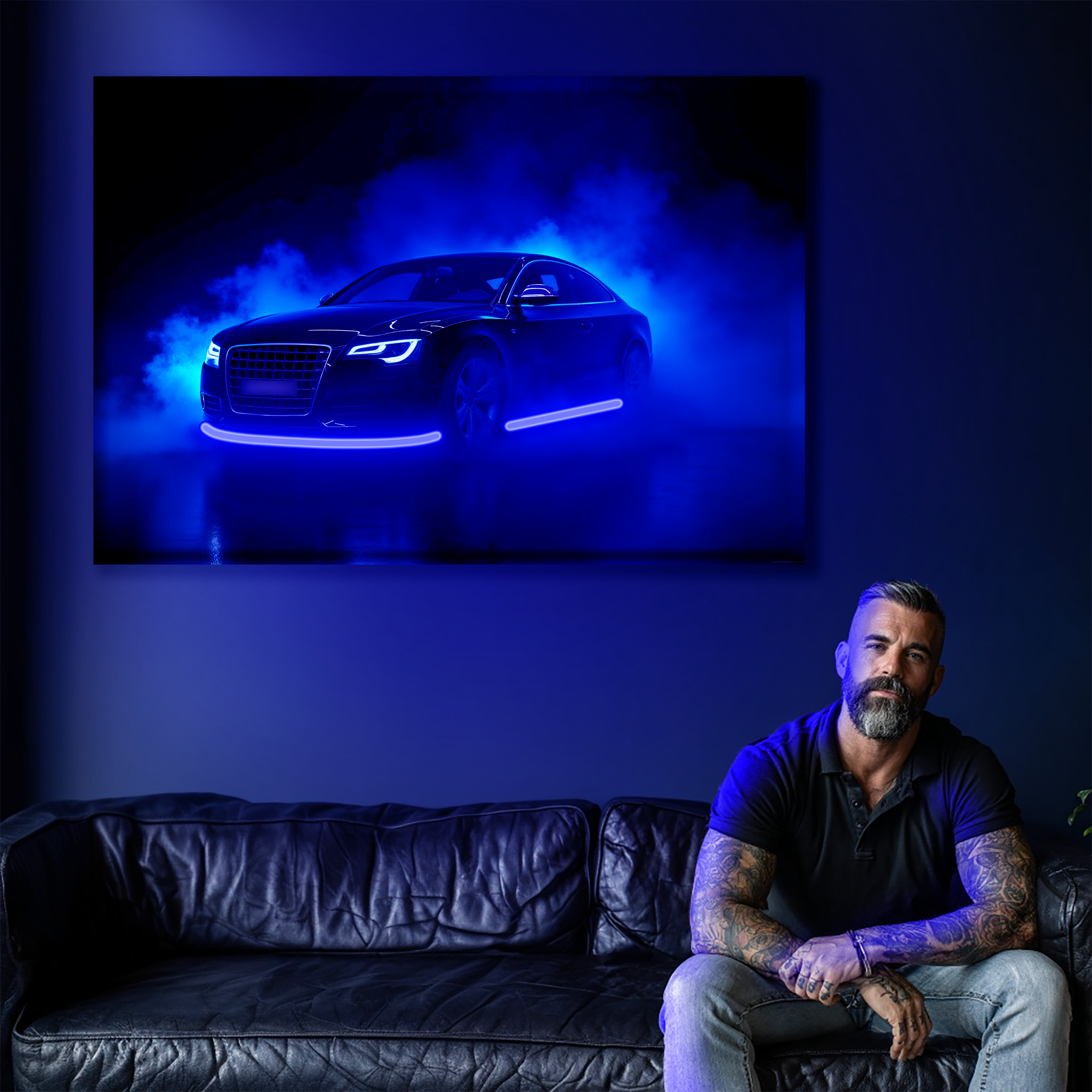 LED-Personalisierte Auto-Leinwand
